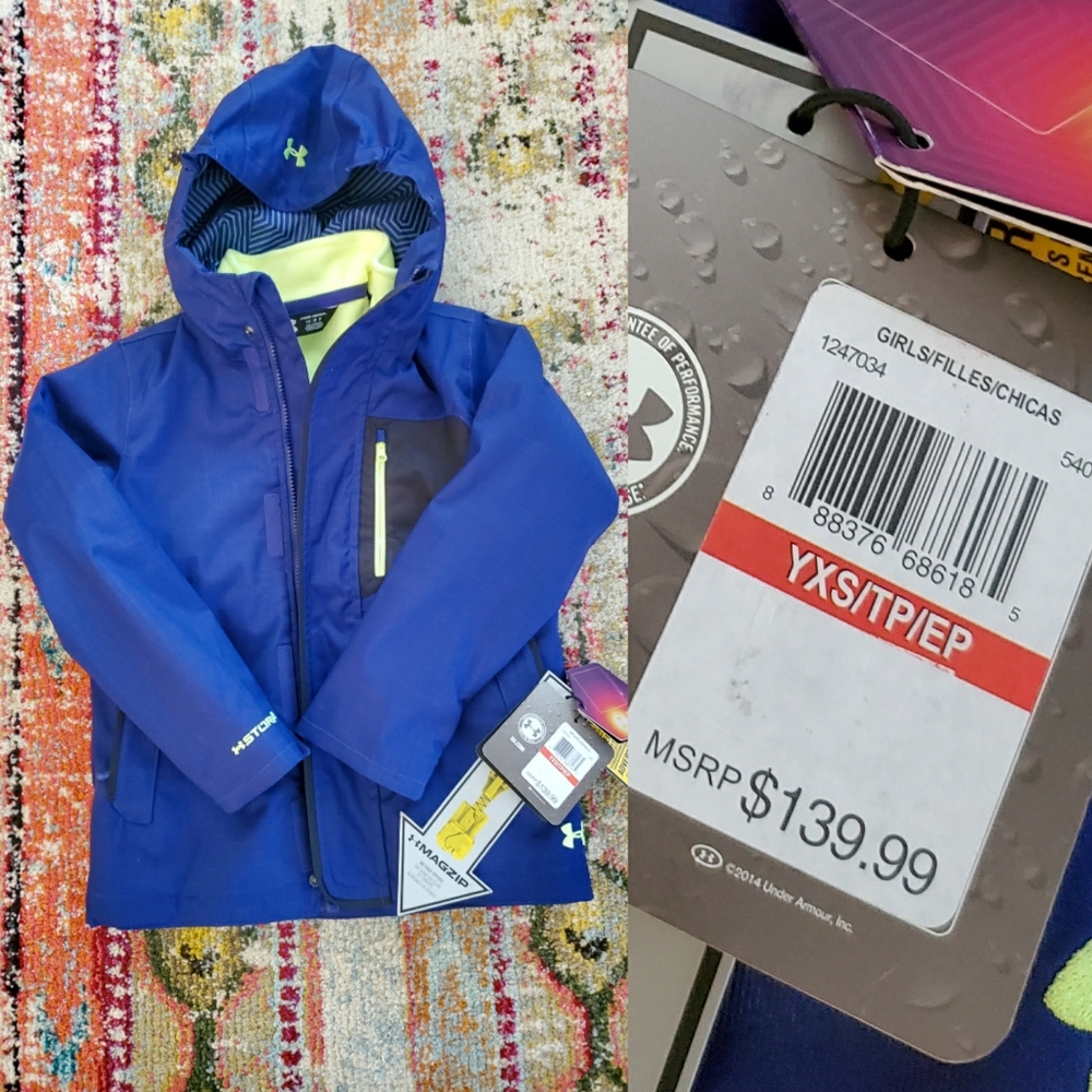 SOLD NWT Under Armour Winter Jacket YXS